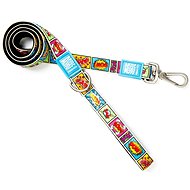 Max & Molly Short Leash, Comic, Size XS - Leash