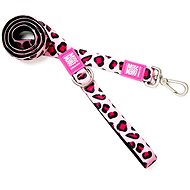 Max & Molly Short Leash Leopard Pink - Leash