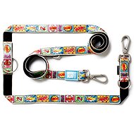 Max & Molly Multi-Function-Leash, Comic, Size S - Leash