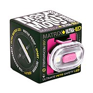 Max & Molly Matrix Ultra LED Cube, Safety Light, Pink - Collar Light
