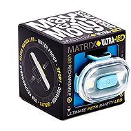 Max & Molly Matrix Ultra LED Cube, Safety Light, Blue - Collar Light