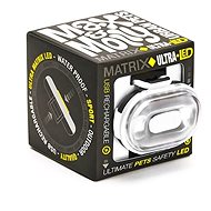 Max & Molly Matrix Ultra LED Cube, Safety Light, White - Collar Light