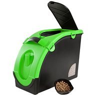 Maelson Granule Dispenser for 13kg Feed - Black-green - 56 × 24 × 41cm - Granule barrel