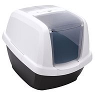 IMAC Cat Litter Tray with carbon filter and scoop - anthracite - L 62 × W 49.5 × H 47.5cm - Cat Litter Box
