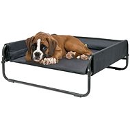 Maelson Folding Travel Bed - anthracite - 86 × 86 × 34cm - Pet Bed