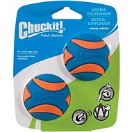 Chuckit! Ultra Squeaker Balls Small - 2 Pack - Dog Toy Ball