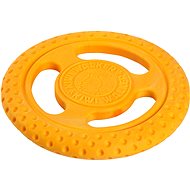 Kiwi Walker Flying and Floating Frisbee made of TPR Foam, Orange, 22cm - Dog Frisbee