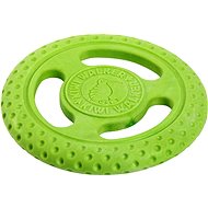 Kiwi Walker Flying and Floating Frisbee made of TPR Foam, Green, 22cm - Dog Frisbee