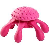 Kiwi Walker Swimming Octopus of TPR Foam, Pink, 20cm - Dog Toy