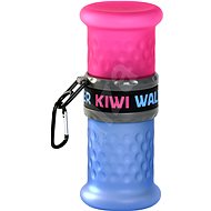 Kiwi Walker Travel Bottle 2-in-1 750 + 500ml - Travel Bottle for Cats and Dogs
