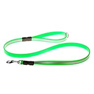 Biothan reflective hand leash - green, width 19 mm - Leash