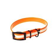 Biothane Neon Collar - Orange, Width of 25mm, Circumference of 45cm - Dog Collar