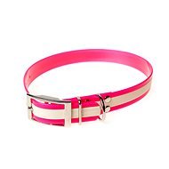 Biothane Neon Collar - Pink, Width of 25mm, Circumference of 45cm - Dog Collar
