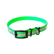 Biothan Reflective Collar Beta - green, width 19 mm, circumference 35 cm - Dog Collar