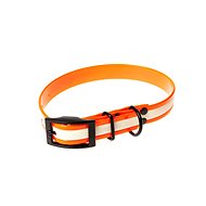 Biothan collar neon Glow - width 20 mm, perimeter 50 cm - Dog Collar