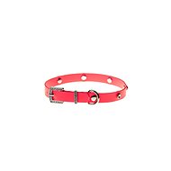 Biothan collar Chaton - pink, width 13 mm, perimeter 25 cm - Dog Collar