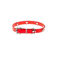 Biothan collar Chaton - red, width 13 mm, perimeter 25 cm - Dog Collar