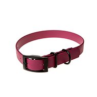 Biothan collar Beta - wine, width 19 mm, circumference 45 cm - Dog Collar