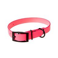 Biothan collar Beta flat - pink, width 19 mm, circumference 50 cm - Dog Collar