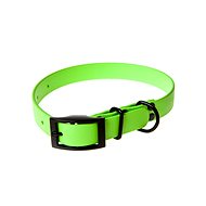 Biothan collar Beta flat - green, width 19 mm, circumference 50 cm - Dog Collar
