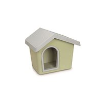 IMAC Dog shed plastic - green - L 72.2 × W 61.8 × H 62.3 cm - Dog Kennel