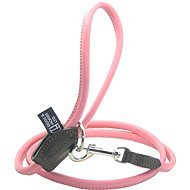Dogs & Horses Rolled Leather, Pink, 1.3m - Lead