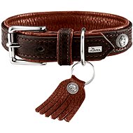 Hunter Cody Collar, Dark Brown 46 - 52cm - Dog Collar