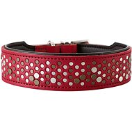 Hunter Basic Rivellino Collar, Red 35 - 43cm - Dog Collar