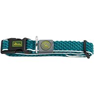 Hunter Hilo Vario Basic Collar, Turquoise  33 - 50cm - Dog Collar