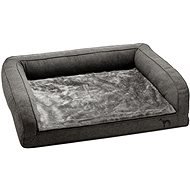 Hunter Livingston Orthopedic Sofa Dog Bed, Antracite 80 × 60cm - Bed