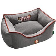 Hunter University Dog Bed, Grey 60 × 45cm - Bed
