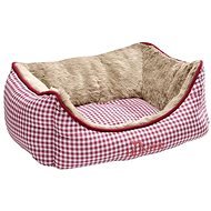 Hunter Astana Sofa Dog Bed, Red 60 × 45cm - Bed