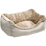 Hunter Astana Sofa Dog Bed, Beige 80 × 60cm - Bed