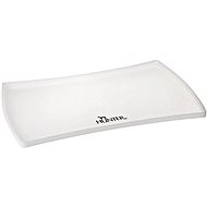 Hunter Dish Mat, White M - Pet Bowl Placemat