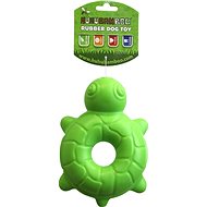 Huhubamboo Squeaky Green Turtle - Dog Toy
