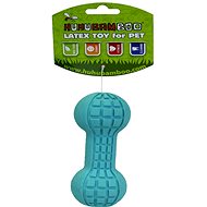 Huhubamboo Dumbbell, Blue 14cm - Dog Toy