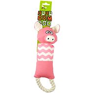 Huhubamboo Animal Pig Stick 22cm - Dog Toy