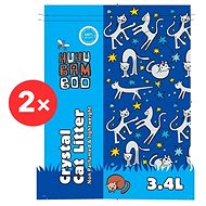 Huhubamboo Silicone Bedding 2 × 3.4l - Cat Litter