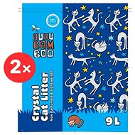 Huhubamboo silicate bedding 2 × 9 l - Cat Litter