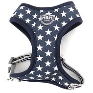 HUGO & HUDSON Blue Star Dog Harness, S - Harness