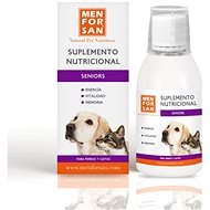 Menforsan Seniors - For Seniors - Liquid Food Supplement for Dogs and Cats 120ml - Food Supplement for Dogs