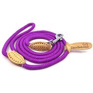 Doodlebone Purple Rope Leash - Lead