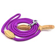 Doodlebone Purple Rope Leash - Leash