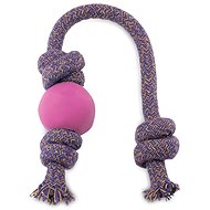 Beco Rope Ball Small Pink - Dog Toy