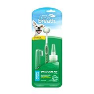 Tropiclean Fresh Breath sada na čištění zubů pro malé a střední psy - Sada pro dentální hygienu
