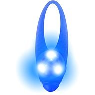 LaRoo LED blikající přívěsek silikon modrý - Collar Light