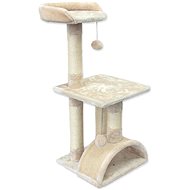 Magic Cat Landing MC Luna 35 × 35 × 86cm Light Beige - Cat Scratcher