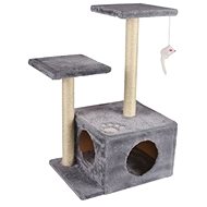 M-Pets Ranak Cat Scratcher, Grey 70 × 43 × 33cm - Cat Scratcher