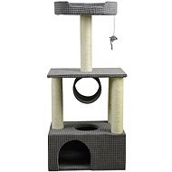 Senful Rest Area with a Toy Grey 106 × 50 × 35cm - Cat Scratcher