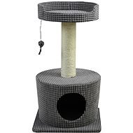 Senful Rest Area with a Toy Grey 72 × 40 × 40cm - Cat Scratcher